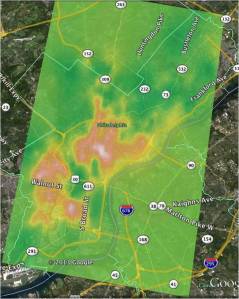 Physical Disorder across Philadelphia